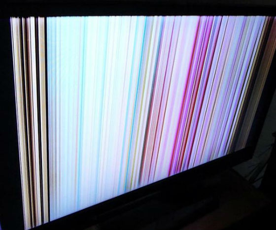 Телевизор в полосах не показывает | Вызов телемастера на дом в Красмоармейске